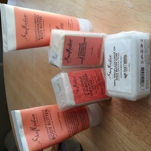 Shea Moisture coconut & hibiscus lot